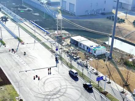 龙江路高架北延项目2023年开工,今天终于通车啦,厉害了我的常州。#真实生活分享官 #龙江高架#常州建设 #高架桥