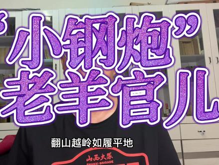 抗战故事(36),“小钢炮”老羊官儿
#抗战 #勿忘历史吾辈自强 @DOU+小助手