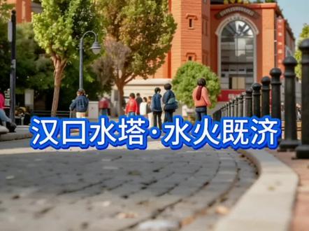 百年水塔,见证汉口从挑水度日到自来水入户的变迁。一砖一瓦皆是历史,一饮一啄皆念前人。#汉口水塔 #武汉百年建筑 #张之洞与武汉 #老汉口记忆 #城市历史
