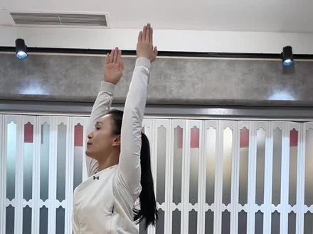 四个动作 锻炼全身 早上练这四个动作 锻炼全身好身体#健康#养生#锻炼#运动#居家锻炼