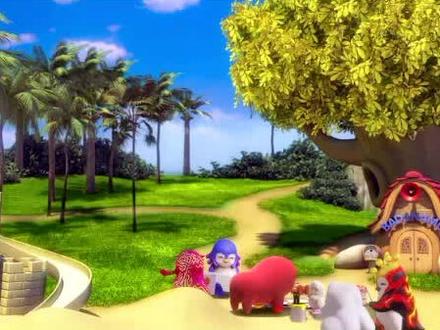 #巴塔木英文儿歌早教 宝宝超喜欢的《巴塔木儿歌》发不了长视频只能快放才能发个一集完整版😉每次看都会跟着跳起来