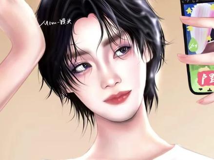 画一个短发卢昱晓❤️#卢昱晓短发造型好飒 #procreate绘画 #绘画过程 #卢昱晓 #青年创作者成长计划 @卢昱晓 @卢昱晓工作室 @DOU+上热门 @抖音大明星 @会火