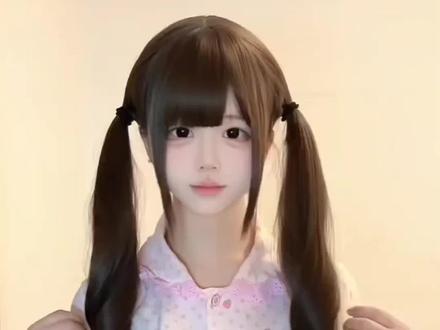 绵绵喵【榛果芙芙】假发女长发Lolita长卷发80CM少萝双马尾全头套式#双马尾 #假发推荐 #假发分享 #好物推荐 #玩物堂假发
