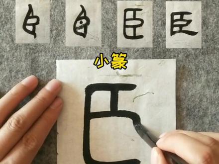 书法+说文解字~臣