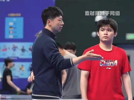 龙蟒:你们要的魔王双护来了! #国乒 #伦敦世乒赛 #马龙 #许昕 #热点