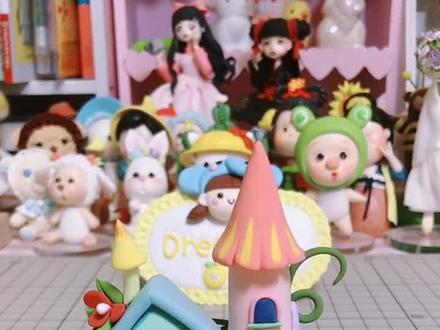 美好一个小花园=少女心+耐心~#粘土 #手工 @抖音小助手