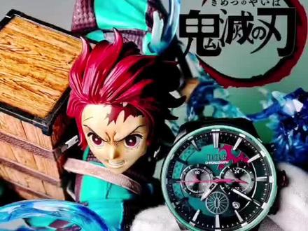 鬼灭之刃居然出了联名手表! 一直热爱鬼灭之刃,不光收藏了手办雕像,这次居然铁达时与鬼灭之刃出了联名腕表,所以迫不及待拿到了,大家觉得怎么样呀!#手办 #鬼灭之刃 #手表 #男人的玩具 #二次元