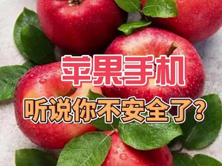 苹果手机 听说你不安全了 #逻辑思维