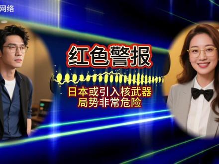 红色警报!日本或引入核武器,局势非常危险