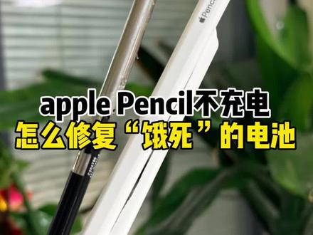 修复“饿死”的apple pencil #硬核玩家计划#苹果