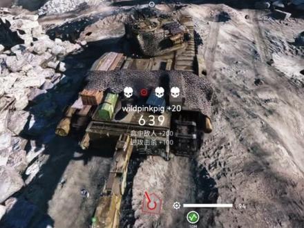 激光炮鳄鱼来袭,该如何应对#战地五#丘吉尔鳄鱼坦克