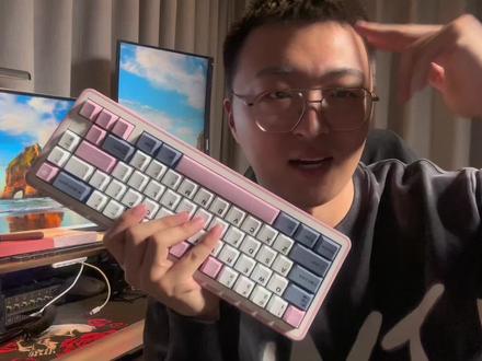 inkc65 一把65配列铝坨坨 是你的菜吗#游戏外设 #客制化键盘 #主打的就是一个真实 #数码外设