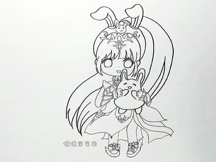 不同级别学生画的小舞#画画 #简笔画 #小舞 #学生党