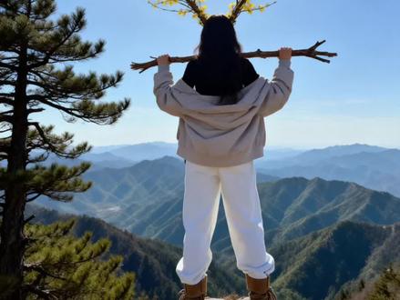 我也想做个齐天大圣,哈哈,好看吗?#解梁静#AI我要做个齐天大圣#齐天大圣#豆包ai #镜头里的春日美景