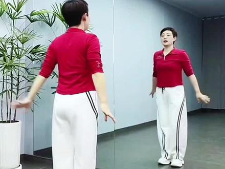 《打酥油茶的阿妈》慢速口令分解教学#广场舞教学