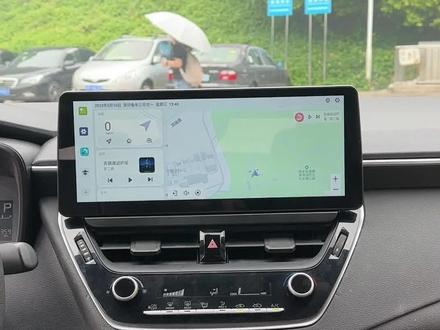 嘟嘟梁山车载导航,丰田雷凌(卡罗拉/凌尚/亚洲狮/锋兰达 )更换中控大屏车载导航教程,以及安装好效果演示