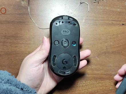 罗技GPW1代换热插拔微动板教程