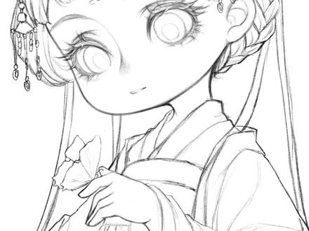 QQ人的小手应该如何细化 #画画 #插画 #二次元 #procreate绘画 #板绘