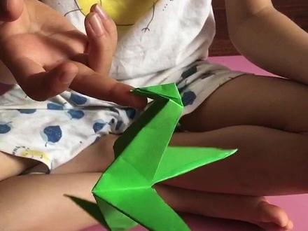 #简单小手工 #简单折纸 #动手能力培养 #一起玩手工吧 跟我学做平衡鸟!