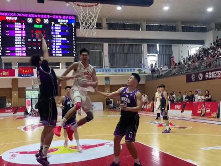 快速转移 #CUBAL全国男子32强赛 #华侨大学 vs#清华大学 第一次被打进败者组