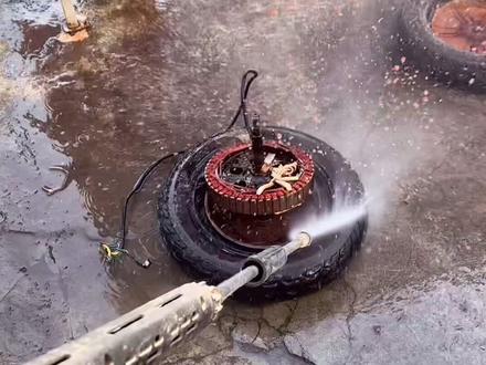 电动车没劲跑不远,快给你的电机洗个澡吧#修理工的日常 #老县城小沈车行 #老县城爱玛旗舰店 #爱玛电动车