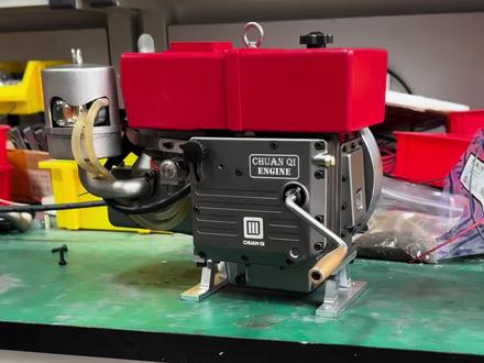 教你们玩单缸机🥸#内燃机的魅力 #发动机 #这才是男人的玩具 #男人的玩具 #模型