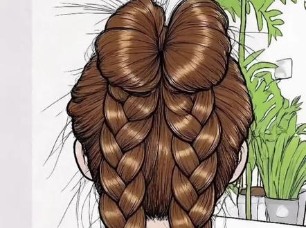 是心动的发型!可爱又俏皮#扎发教程 #简单好看发型