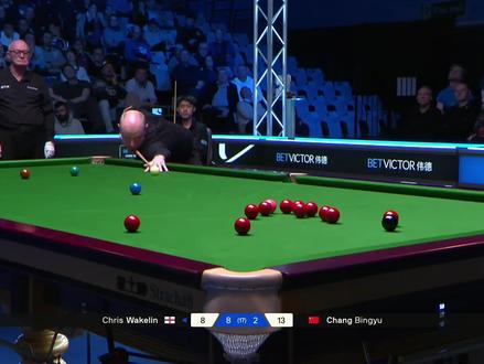 2025苏格兰公开赛决赛,韦克林9比2常冰玉,毫夺冠军! #2025斯诺克苏格兰公开赛