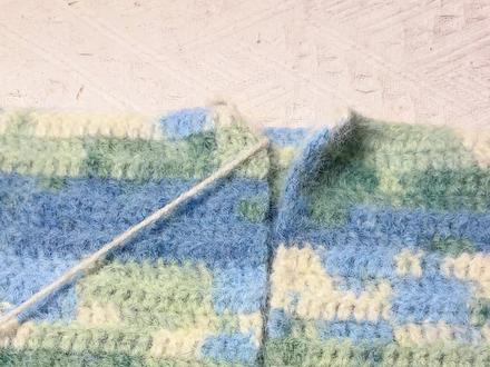 开衫毛衣教程-3#毛线编织 #手工diy #钩针编织 #编织教程 #手工教程