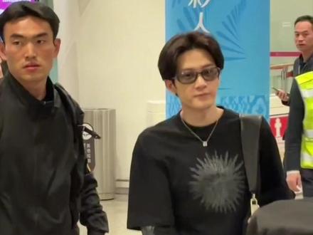 #檀健次首尔回国 all black好帅的大哥!#檀健次