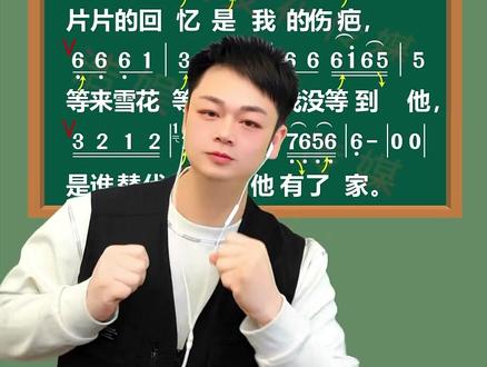 风雪里的思念:等不到的他 跟我一起学唱《大风在刮大雪在下》#唱歌 #学唱歌 #大风在刮大雪在下