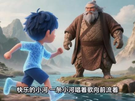 #课文 《快乐的小河》#快乐的小河 #二年级 #二年级语文