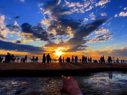 这种抬手#天空变色 的视频太美了,三秒教会你#跟着云端一起去旅行 #治愈系风景 #安小轩剪辑教程