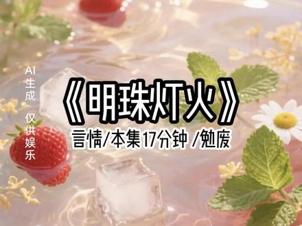 《明珠灯火》#文荒推荐 #女生必看