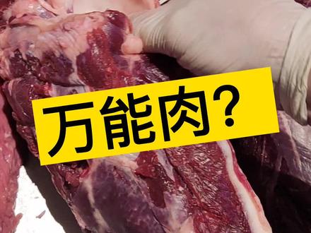 无论是酱炖煎烤都可以的一个部位,您可以试试#烤肉 #牛肉面 #抖音小助手