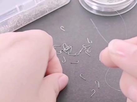 0.1号子线袖钩,如何做到控力收结收力紧线?绑出好用小钩细线。 #钓鱼 #钓鱼人 #野钓