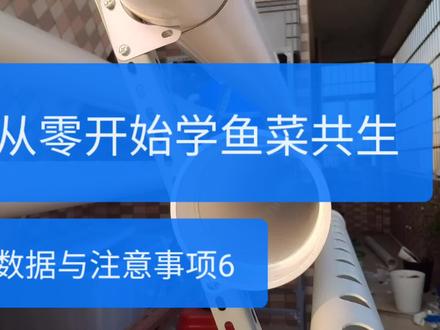 鱼菜共生-数据与注意事项6