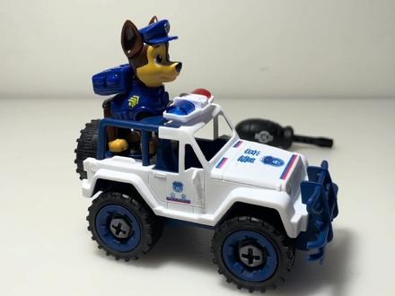 汪汪队阿奇拼装警车,可拆卸警车玩具 #汪汪队 #汪汪队立大功玩具 #警车玩具 #汪汪队阿奇 #儿童玩具