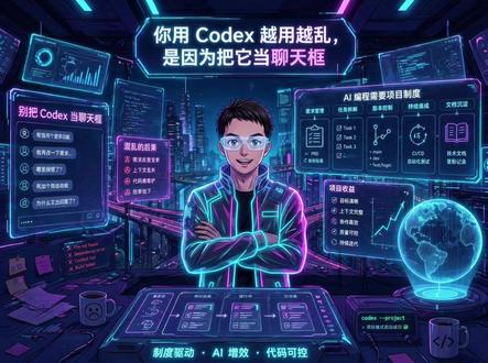你用 Codex 越用越乱,是因为把它当聊天框