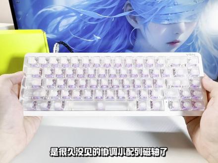 199元就能拥有钻石灯带磁轴键盘?VGN霓虹68直接卷疯了!#vgn#vgn霓虹68键盘#磁轴键盘#电竞外设 #性价比键盘
