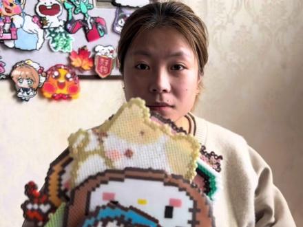 拼豆挑战!拼你爱拼的!拼你想拼的! 来吧!让拼豆之风像我席卷!#拼豆#拼豆图纸#拼豆豆