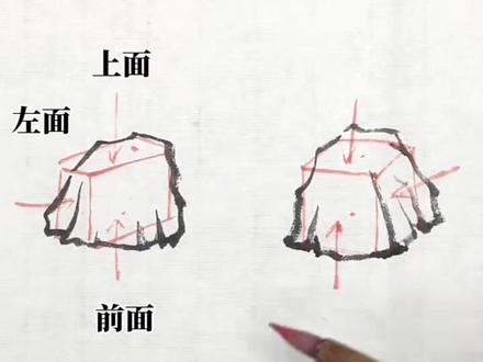 石分三面精讲详细教程#石头画法教程 #国画教程 #零基础学国画 #山水画教程 #小白一学就会的国画课