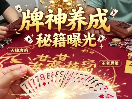 底牌绝中绝,连炸配双王#斗地主 #真人斗地主 #是时候展现真正的技术了