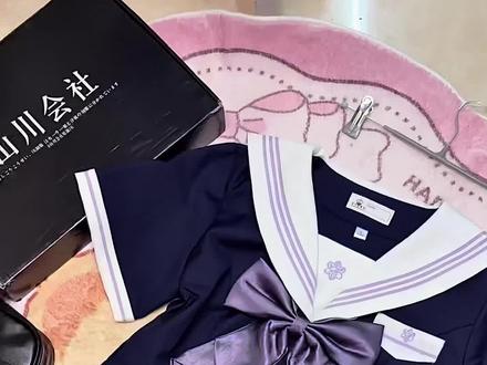 日系收腰JK套装! 学院风jk制服套装,收腰设计显身材~#水手服 #jk #原创jk #夏天 #亮司水手服造型好清爽