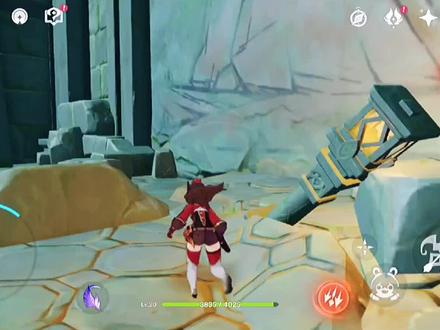 知比山地下遗迹解谜(3),壁画中三个雷灵位置,华丽宝箱 #原神 #原神攻略 #游戏日常