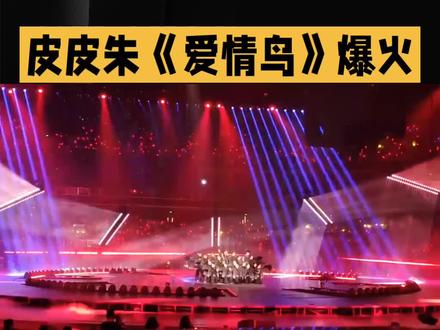 皮皮朱巜爱情鸟》爆火#明星#娱乐