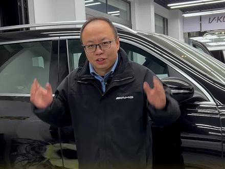 奔驰GLS升级迈巴赫款电动踏板#奔驰 #奔驰gls #奔驰改装