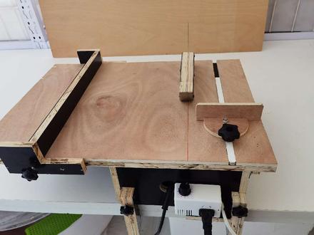 #木工diy 角磨机改木工台锯#木工工具