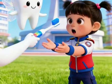 嘟嘟吃了好多糖果,就生长了蛀牙,吃完糖果要刷牙!#吃糖果的视频1-3岁儿童 #汪汪队立大功#吃糖果视频 #儿童早教动画片推荐 #儿童动画片3岁到6岁儿童益智早教动画