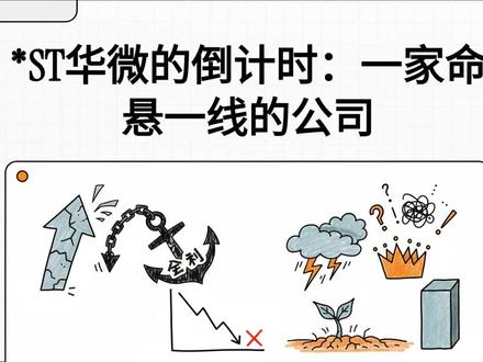 华微电子的倒计时:一家命悬一线的公司 #股票 #投资 #华微电子 #半导体 #先进封装